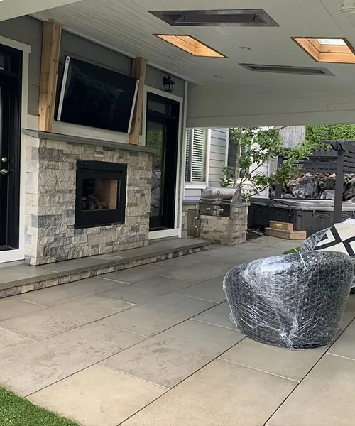 Outdoor Living Space Project in Kirkland 